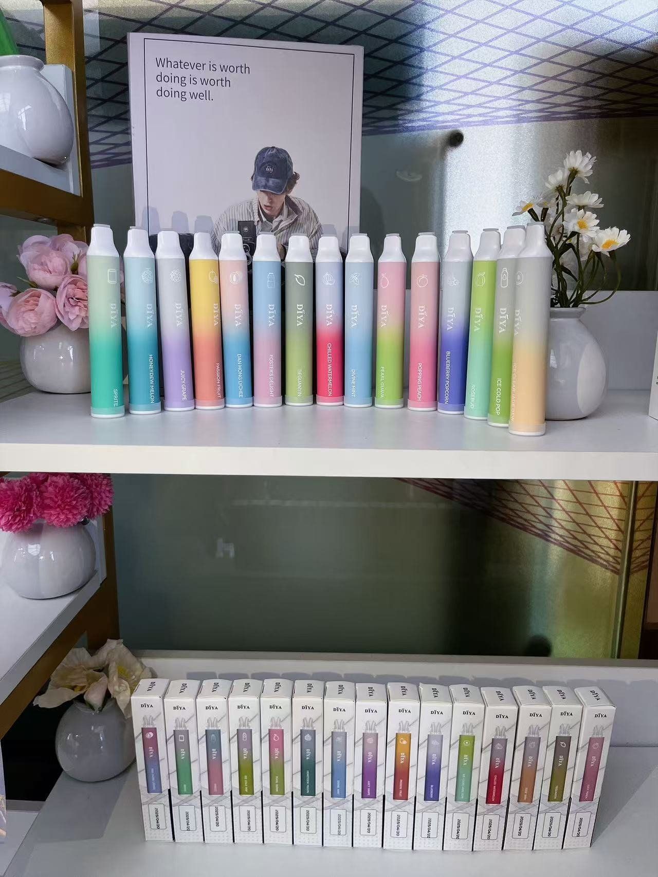 Diya 7500 Puffs 拋棄式電子煙 叮啞一次性煙桿 新款上市 可充電霧化桿