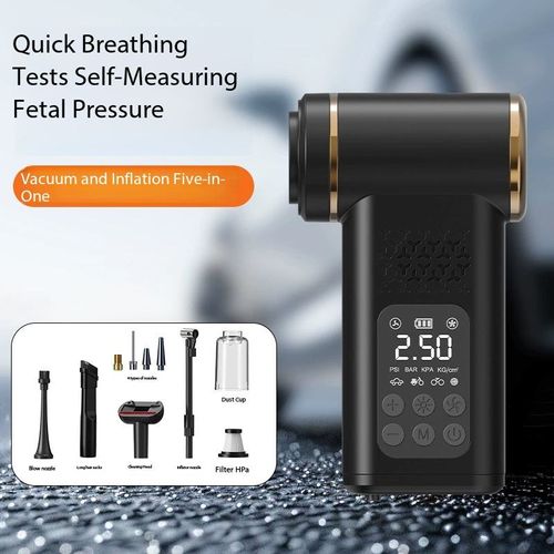 Multifunction vacuum cleaner, air pump