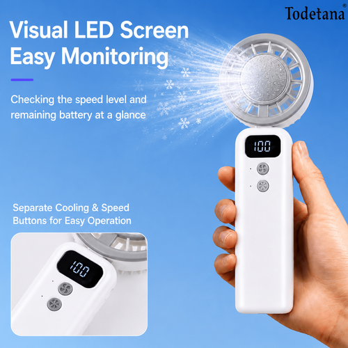 Handheld cooling fan, outdoor travel fan