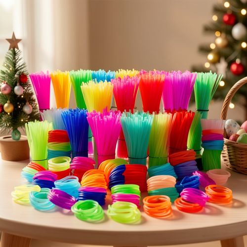 Glow Sticks: Toys for Easter and Christmas Gifts：Great deal—100 pieces