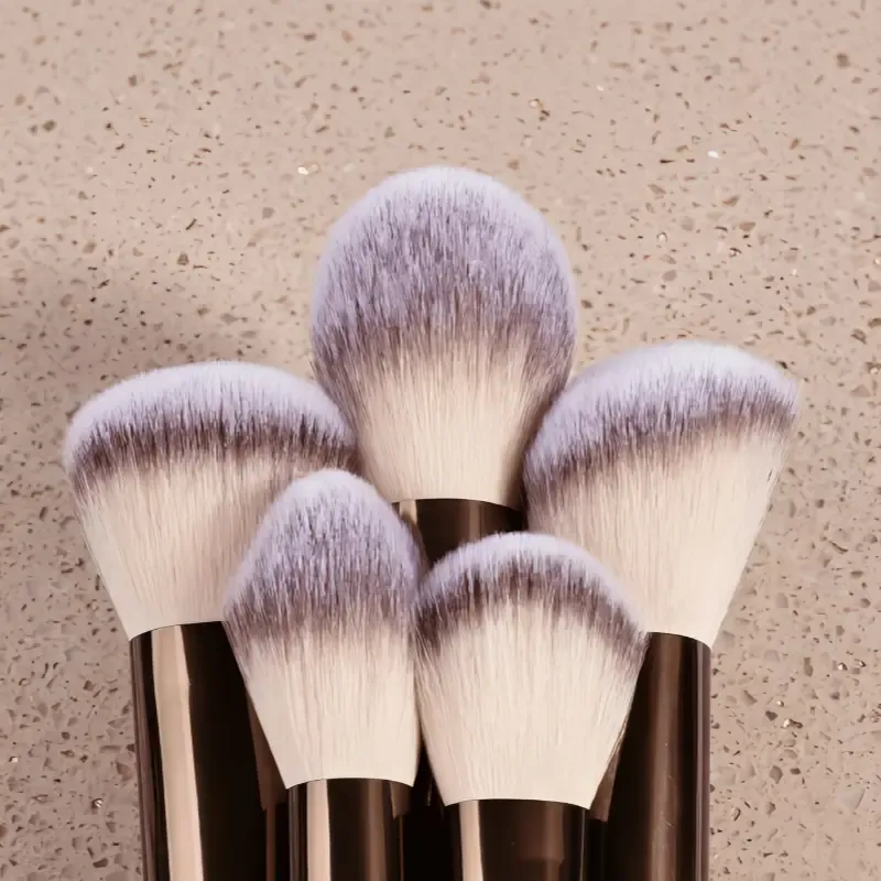 14pcs Professional Glamorous Cosmetic Brush Kit with Metal Frame & Storage Bag - Foundation, Eyeshadow, Blush Brushes for Cosmetic Lovers, Ideal for Women, Glamorous Brush Sets & Kits