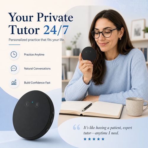 🔥Hot Seller🔥 COD！Spanish & English Practice Companion – Supports 108 Languages