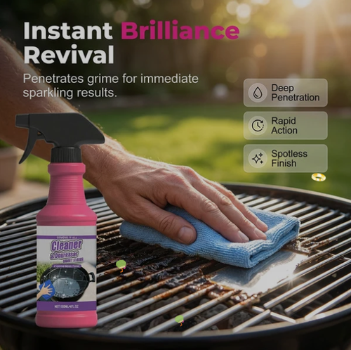 Fast-Acting Heavy-Duty Grill Degreaser Spray