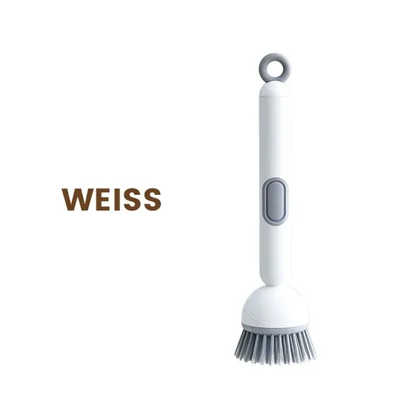 🍳Two rotating long-handled cleaning brushes – a real must-have💦