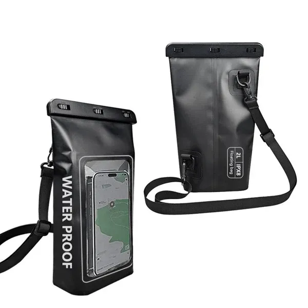 ⏳Time-Limited Special⏰Waterproof Touchscreen Dry Bag – IPX8 Phone Pouch for Swimming, Beach & Kayaking | Crystal Clear Anti-Fog Window