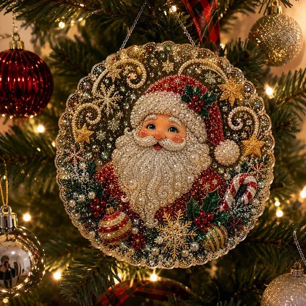 🎄 DIY Faux Pearl Christmas Ornament – Create Your Own Holiday Sparkle ✨