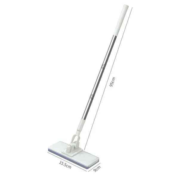 Hands-Free Lazy Mop for Reusable & Disposable Cloths
