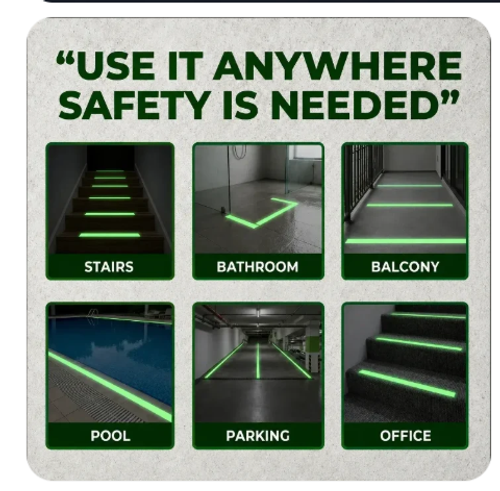Anti Skid Tape Glow In The Dark