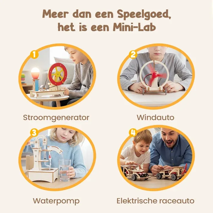🔥Hot Seller🔥 COD！10PCS🛠️Creatief technologisch speelgoed om zelf te maken🔥