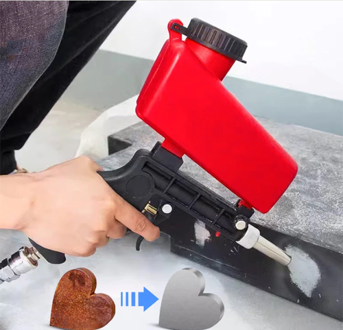 🔥Hot Seller🔥 COD！Portable Handheld Pneumatic Sand Blaster Gun