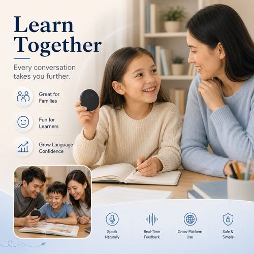 🔥Hot Seller🔥 COD！Spanish & English Practice Companion – Supports 108 Languages