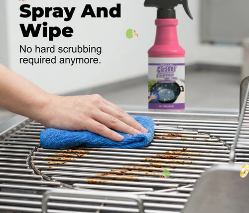 Fast-Acting Heavy-Duty Grill Degreaser Spray