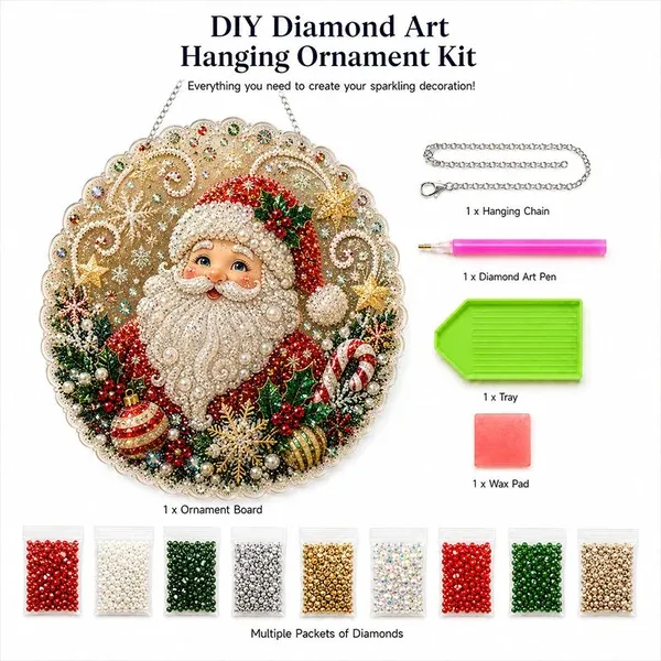 🎄 DIY Faux Pearl Christmas Ornament – Create Your Own Holiday Sparkle ✨