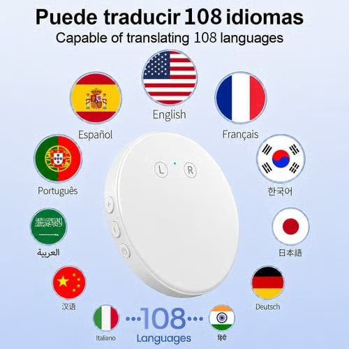 🔥Hot Seller🔥 COD！Spanish & English Practice Companion – Supports 108 Languages