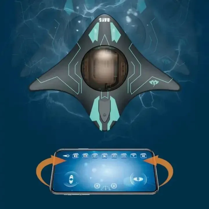 🔥Hot Seller🔥 COD！ReturnsApp Controlled Real-Time Viewing Underwater Drone Camera