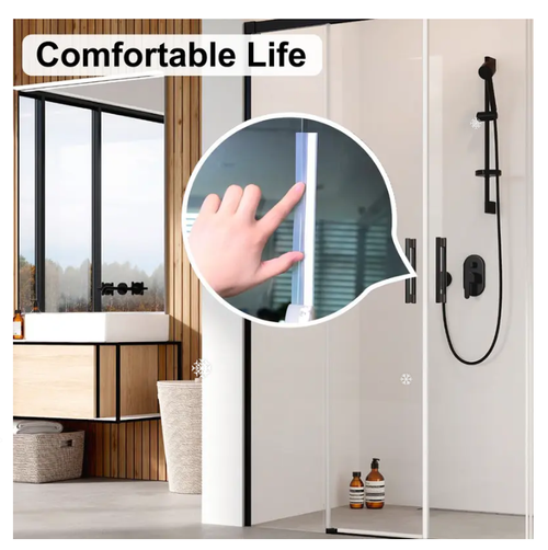 16.4Ft Door Weather Stripping | Adhesive Draft Stopper Seal Strip for Doors, Windows & Shower Doors