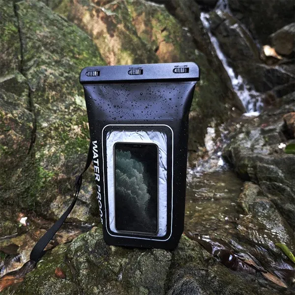 ⏳Time-Limited Special⏰Waterproof Touchscreen Dry Bag – IPX8 Phone Pouch for Swimming, Beach & Kayaking | Crystal Clear Anti-Fog Window
