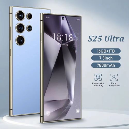 S25 ULTRA Original 16gb+1tb 72MP+108MP Face Unlock Android 14 Smart Mobile Phone