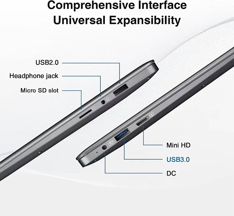 14 Inch New Win 10 Laptops Brand 6GB+128GB HD Screen Computer