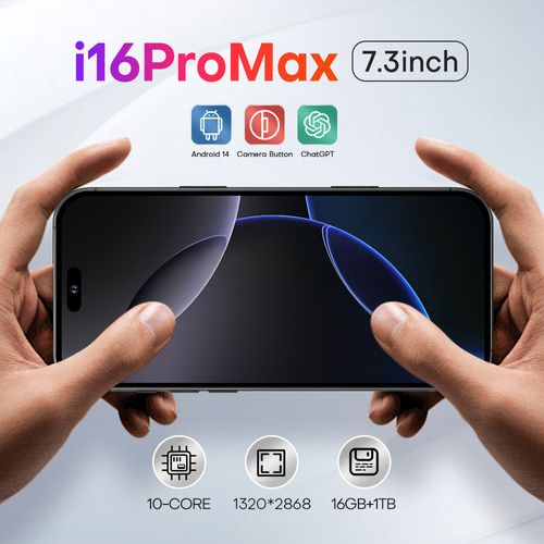I16promax 7.3-inch large screen 5G smart phone