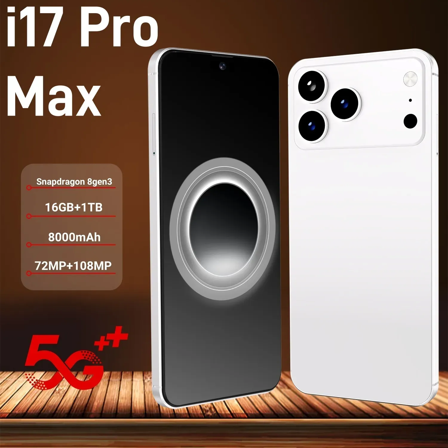 i17 promax big storage+8000mAh battery(cash on delivery+free shipping)