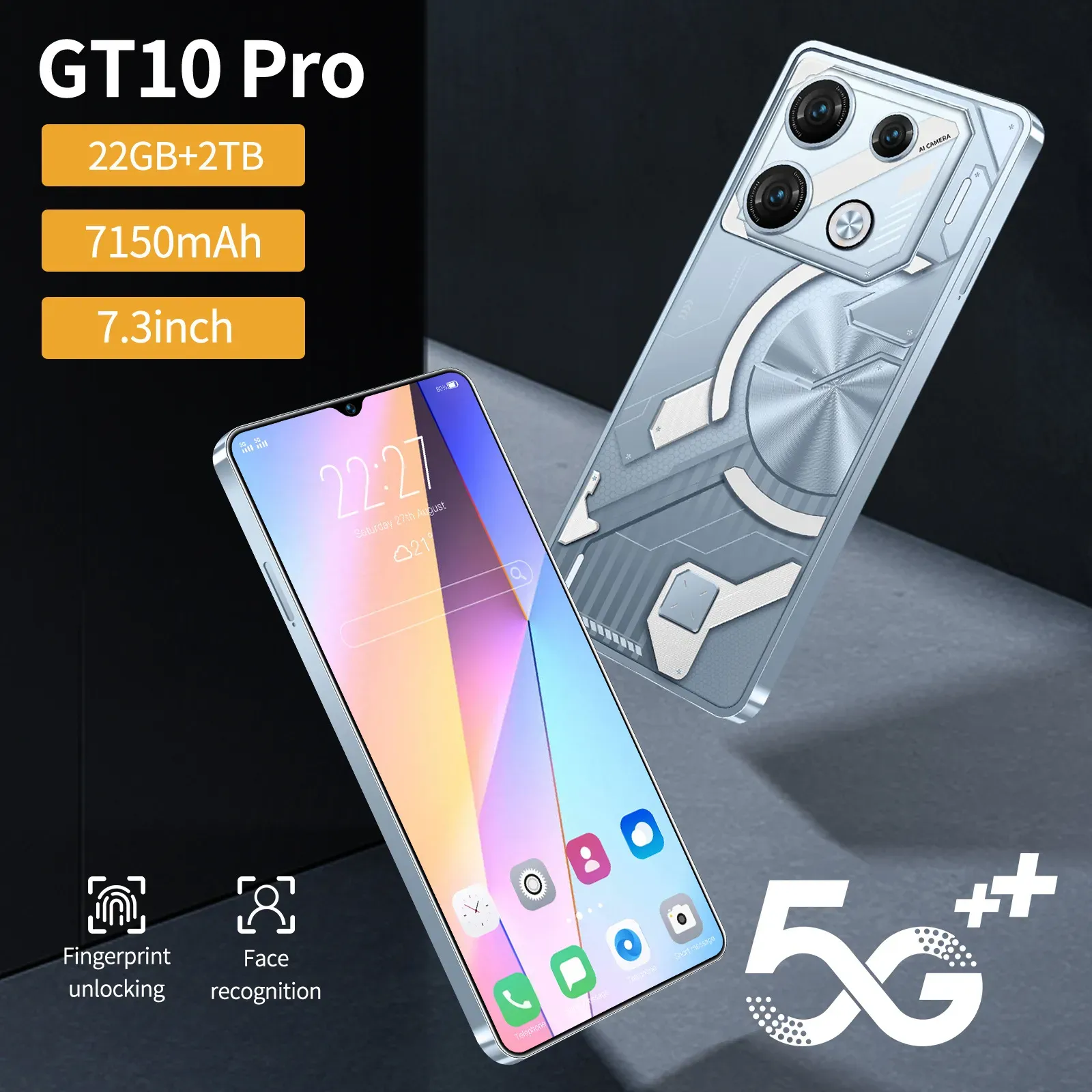 Sona GT 10 promax 7150mAh big storage