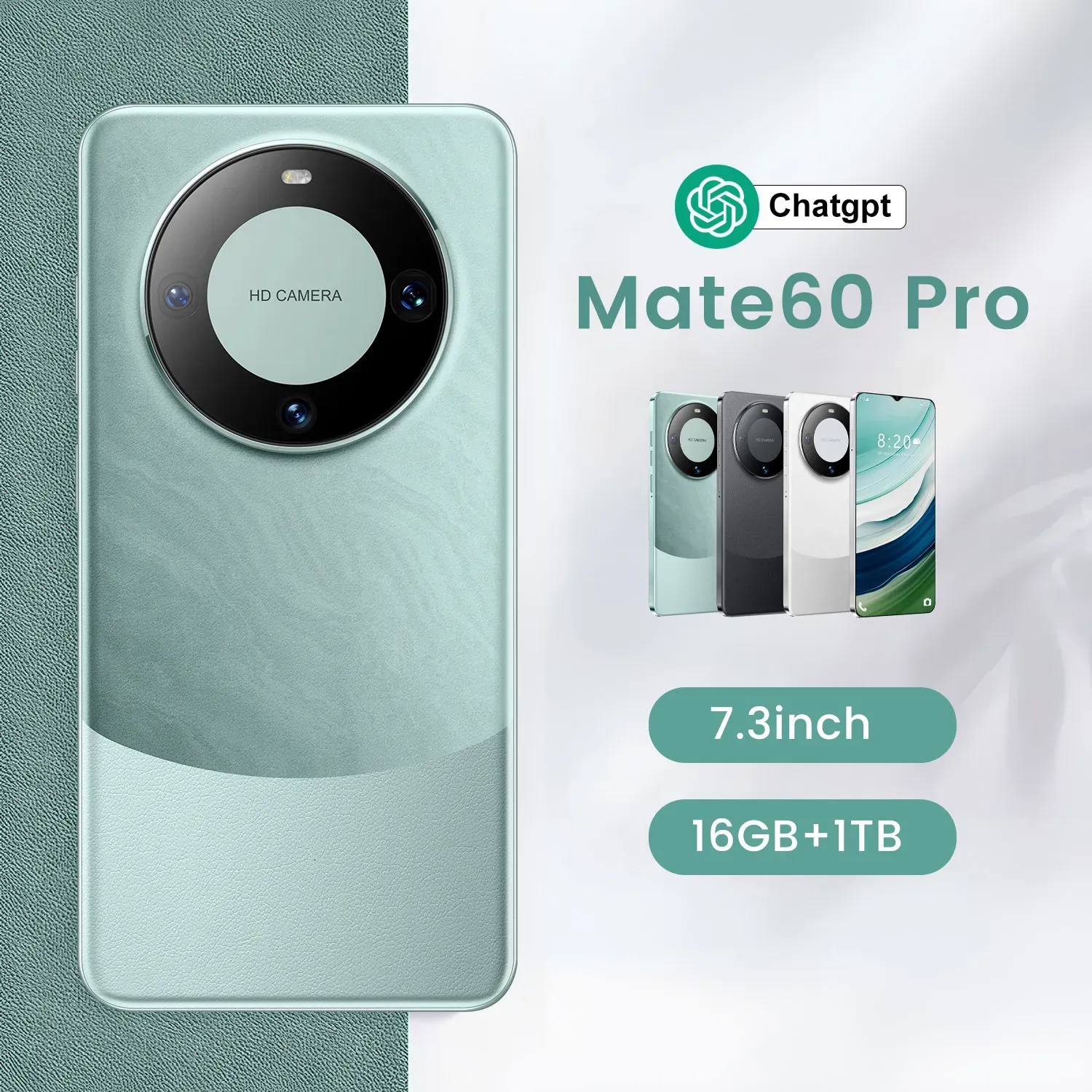 Mate 60 Pro Mobile Phones 16GB+1TB  5G SmartPhones