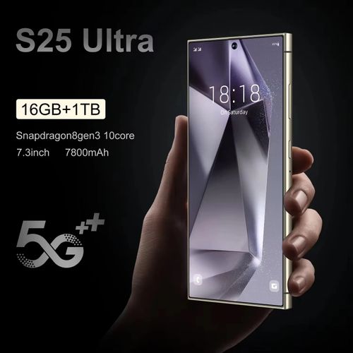 S25 ULTRA Original 16gb+1tb 72MP+108MP Face Unlock Android 14 Smart Mobile Phone