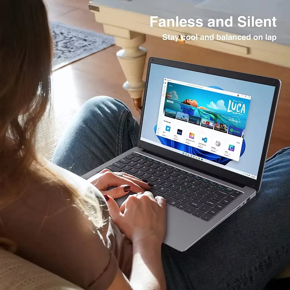 14 Inch New Win 10 Laptops Brand 6GB+128GB HD Screen Computer