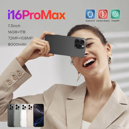 I16promax 7.3-inch large screen 5G smart phone