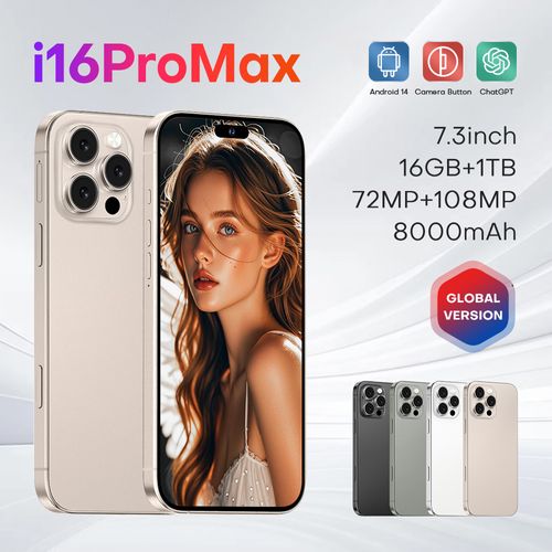 I16promax 7.3-inch large screen 5G smart phone