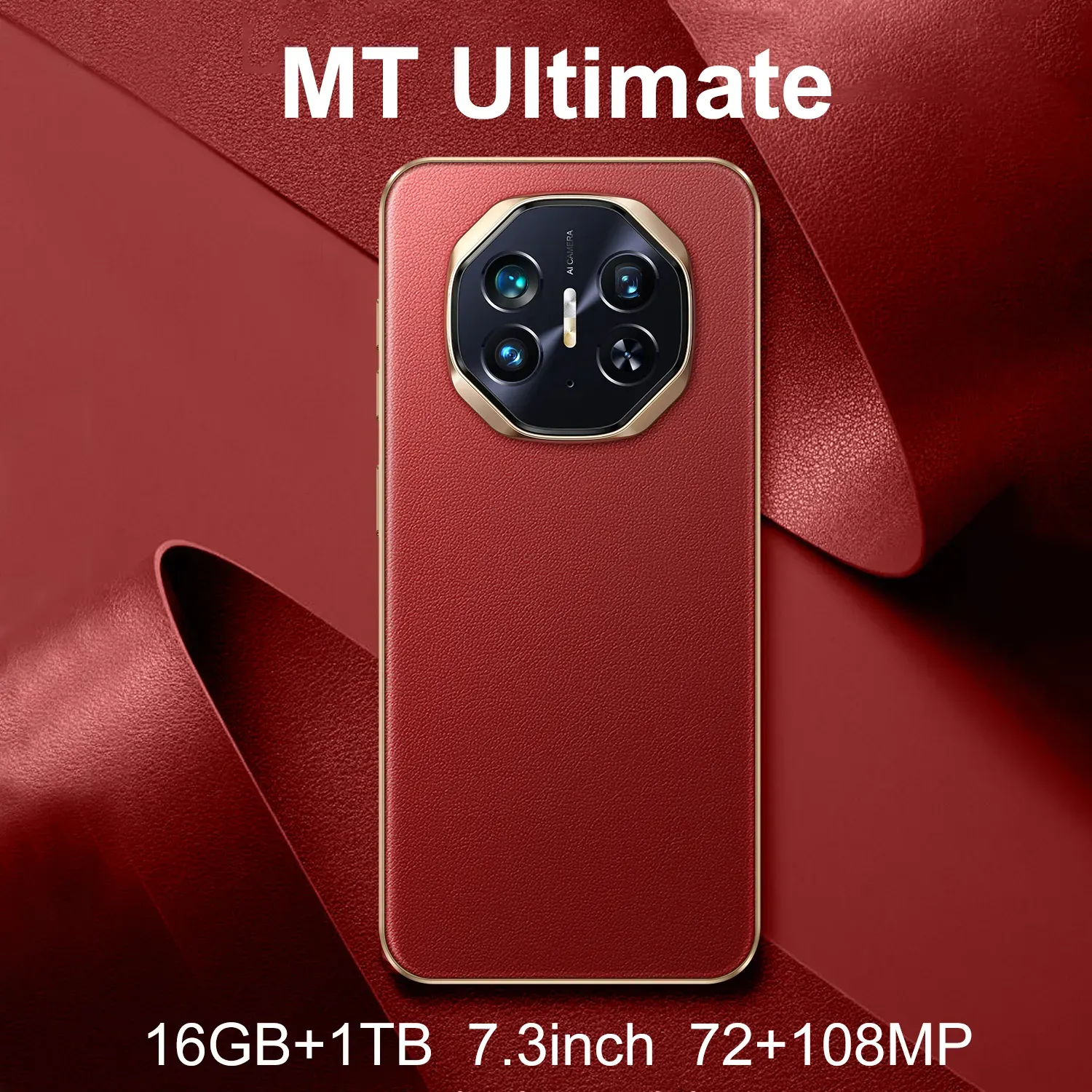 Original MT Ultimate Phone MT Ultimate Neuf 7.3 Inch 16gb + 1TB Clone Smartphone 10 Core Celulares Unlocked Phone
