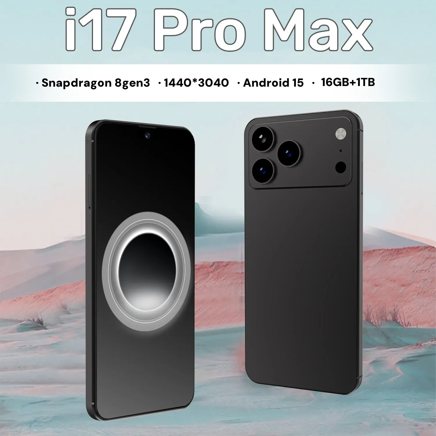i17 promax big storage+8000mAh battery(cash on delivery+free shipping)