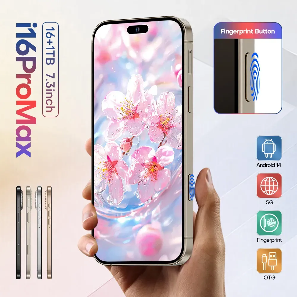 I16promax 7.3-inch+big storage+8000mAh battery+cash on deliver+free shipping
