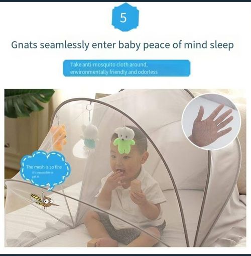 Portable Foldable Children's Mosquito Net - Full Coverage,