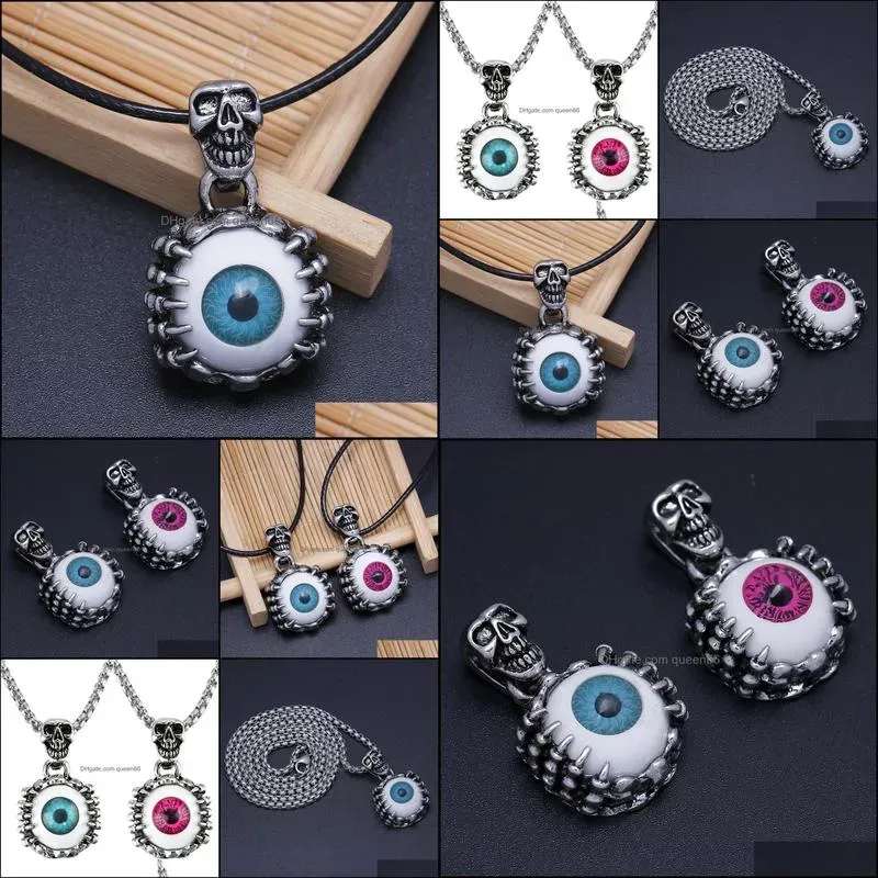 3 Count Devil Eye Necklace Man Accessories Fine Craftsmanship