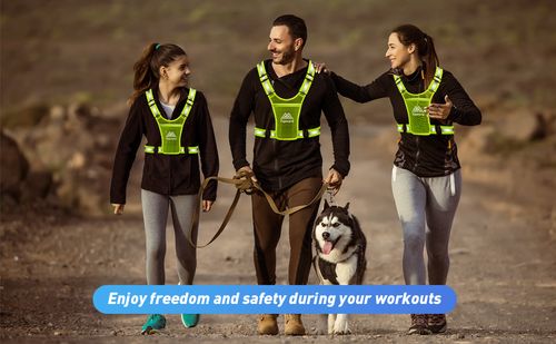 🔥Men's and women's running vest chest phone holder