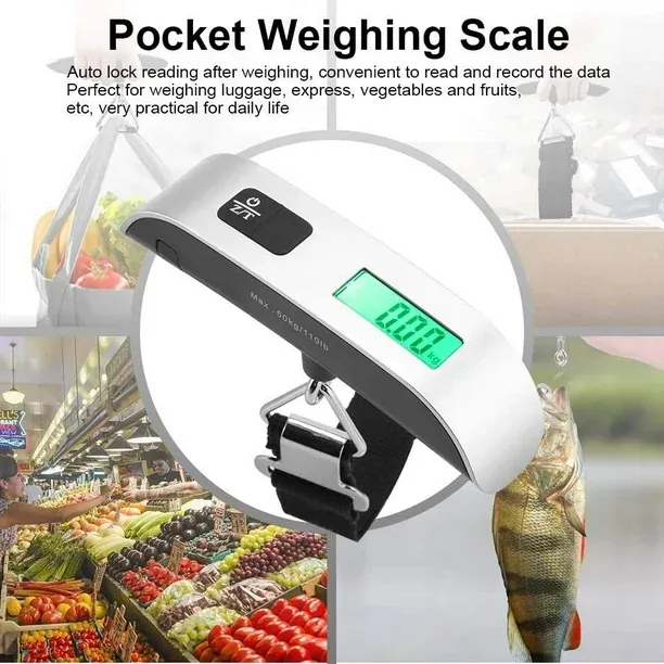 Portable Digital Handheld Scale