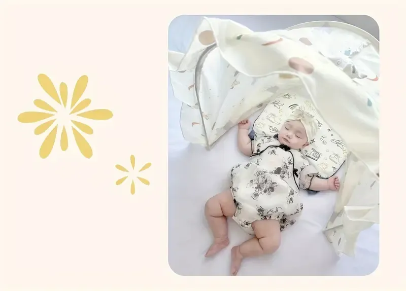 Portable Foldable Children's Mosquito Net - Full Coverage,