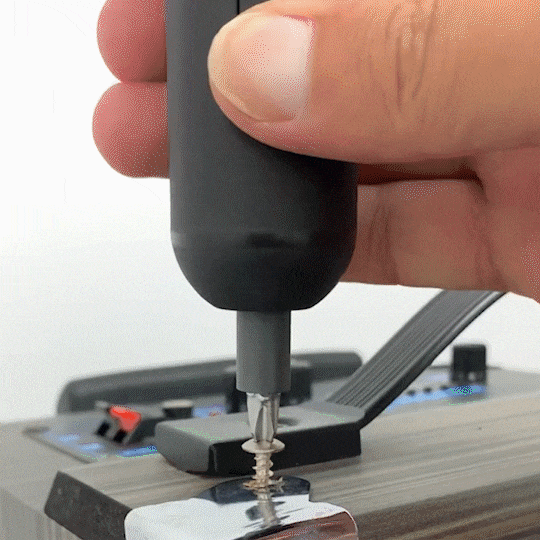 Household portable electric screwdriver set