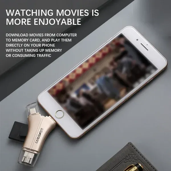 🔥🔥🔥4-in-1 Media Transfer with Memory✨🚀Desconto de 50% por tempo limitado🚀