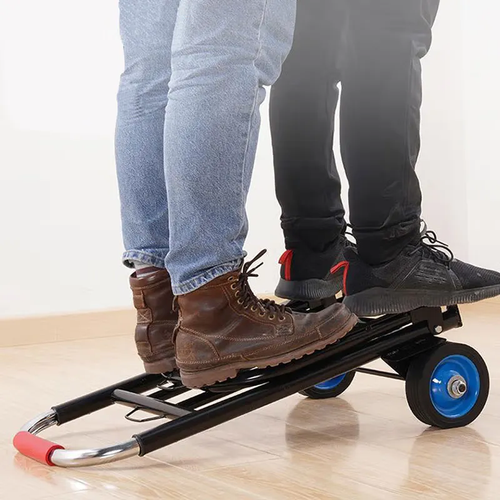 High Quality Four-Wheel Auxiliary Collapsible Service Cart Climbing Stair Dolly Trolley Hand Carts & Trolleys Shopping