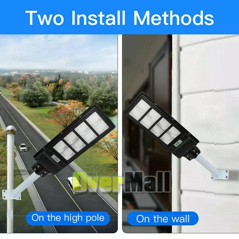 🔥💡Waterproof Outdoor 240W Integrated LED Solar Street Light  🎉（004）👇