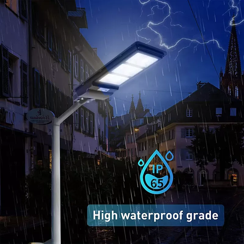 🔥💡Waterproof Outdoor 240W Integrated LED Solar Street Light  🎉（004）👇
