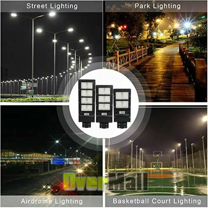 🔥💡Waterproof Outdoor 240W Integrated LED Solar Street Light  🎉（004）👇