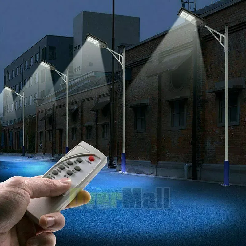 🔥💡Waterproof Outdoor 240W Integrated LED Solar Street Light  🎉（004）👇