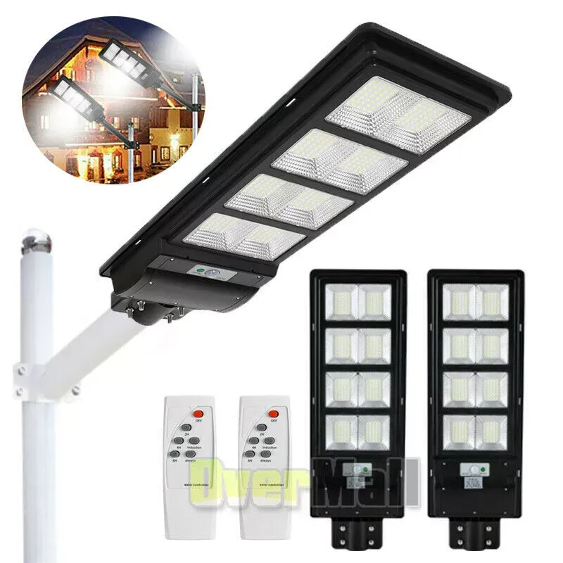 🔥💡Waterproof Outdoor 240W Integrated LED Solar Street Light  🎉（004）👇