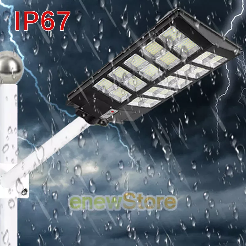 🔥💡Waterproof Outdoor 240W Integrated LED Solar Street Light  🎉（004）👇