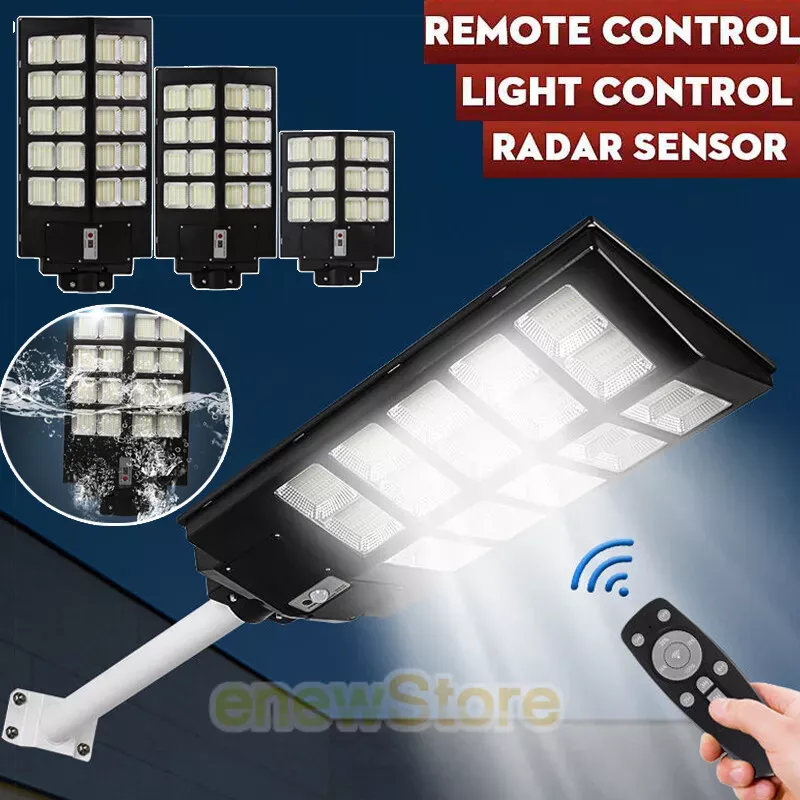 🔥💡Waterproof Outdoor 240W Integrated LED Solar Street Light  🎉（004）👇