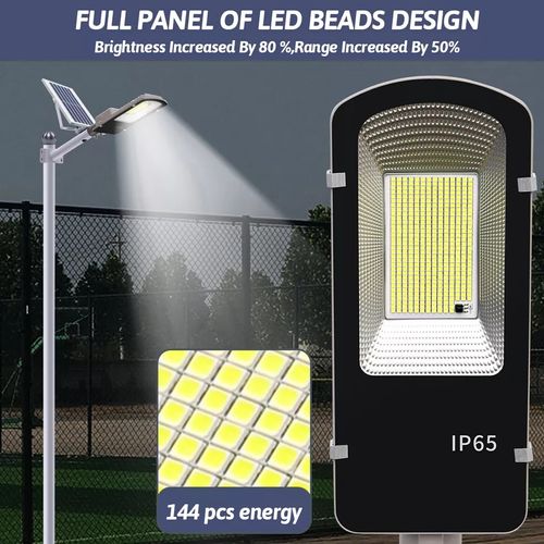 🔥💡Outdoor Solar Street Light Commercial Dusk To Dawn Big Road Lamp （017）🎉👇